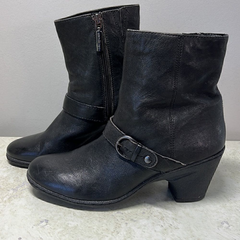 Medicus Winter Heeled Ankle Boot Leather 9